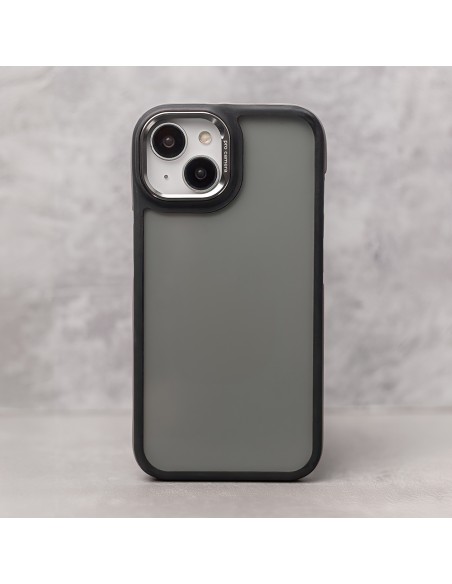 Coque Crystal Black pour Samsung Galaxy S25 Plus Gris