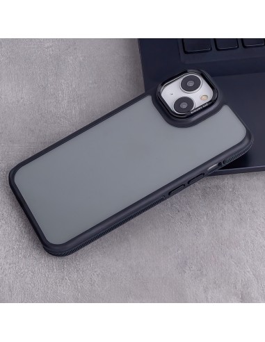 Coque Crystal Black pour Samsung Galaxy A15 Noir