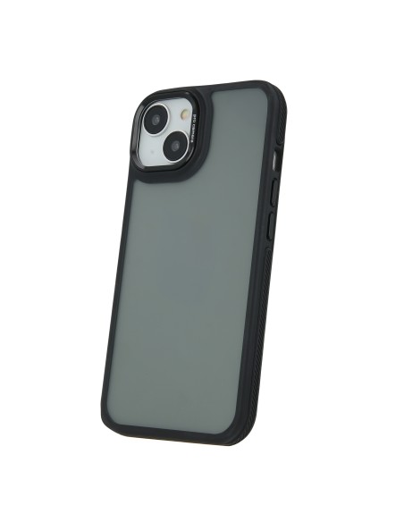 Coque Crystal Black pour Xiaomi Redmi Note 14 5G Noir