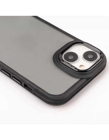 Coque Crystal Black pour Xiaomi Redmi Note 14 5G Noir