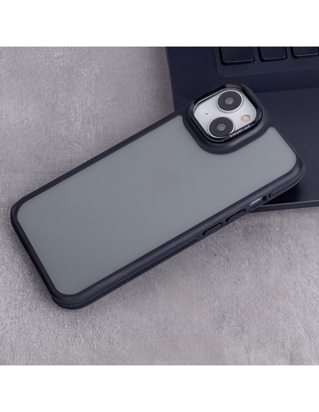 Coque Crystal Black pour Xiaomi Redmi Note 14 5G Noir