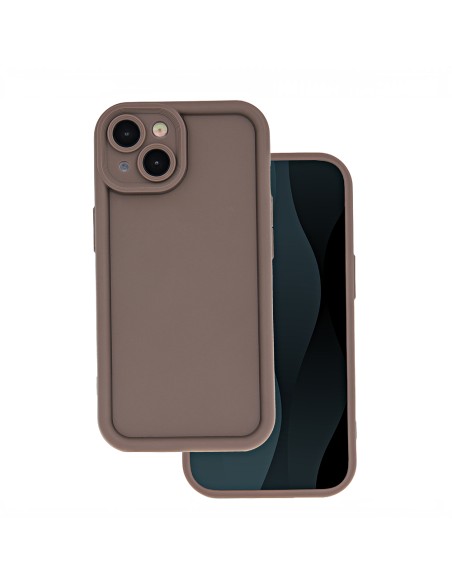 Coque Rim TPU pour Apple iPhone X / XS Marron