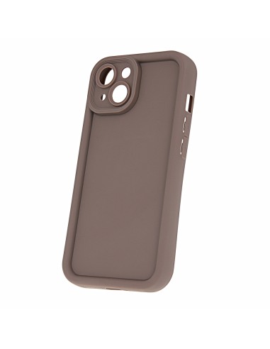 Coque Rim TPU pour Apple iPhone X / XS Marron