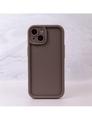 Coque Rim TPU pour Apple iPhone X / XS Marron