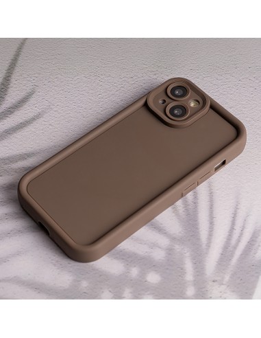 Coque Rim TPU pour Xiaomi Redmi A1 / Redmi A2 Marron