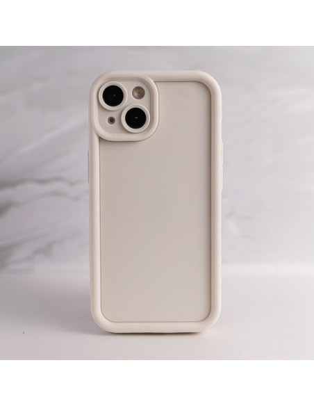 Coque Rim TPU pour Xiaomi Redmi Note 13 5G, Beige