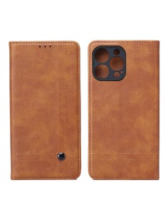 Étui Smart Seam pour Xiaomi Redmi 14C / Redmi A4 Marron