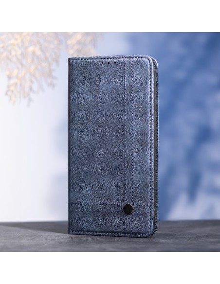 Étui Smart Seam pour Xiaomi Redmi Note 14 Pro 4G Bleu marine