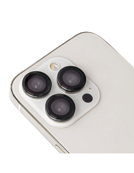 Protection verre objectif pour iPhone 12 Mini / iPhone 12 / iPhone 11 Noir (2 pcs)