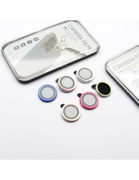 Protection verre objectif pour iPhone 12 Mini / iPhone 12 / iPhone 11 Or (2 pcs)