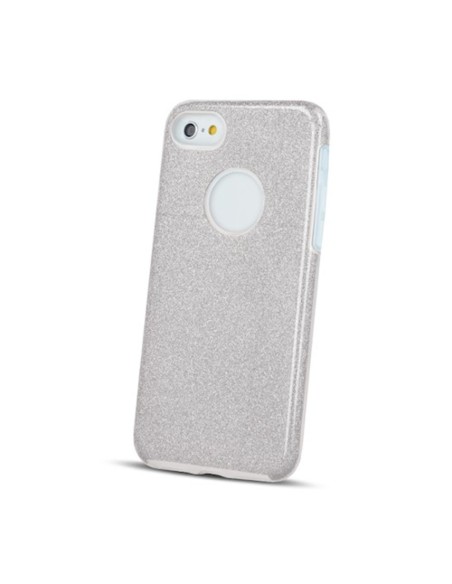 Coque Glitter 3-en-1 pour Samsung Galaxy A56 5G Argent