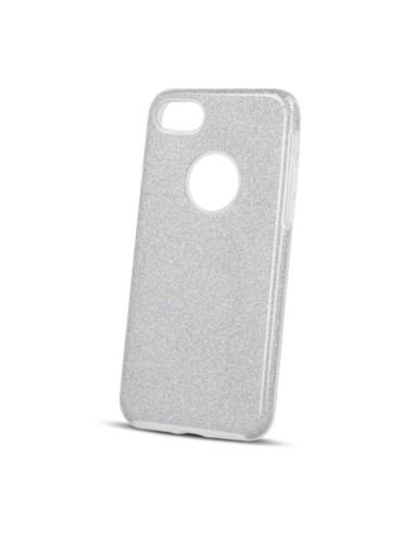 Coque Glitter 3-en-1 pour Samsung Galaxy S23 Argent