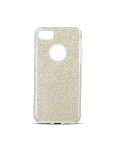 Coque Glitter 3-en-1 pour Samsung Galaxy S22 Or