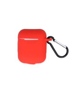 Coque pour AirPods / AirPods 2 Rouge Mousqueton