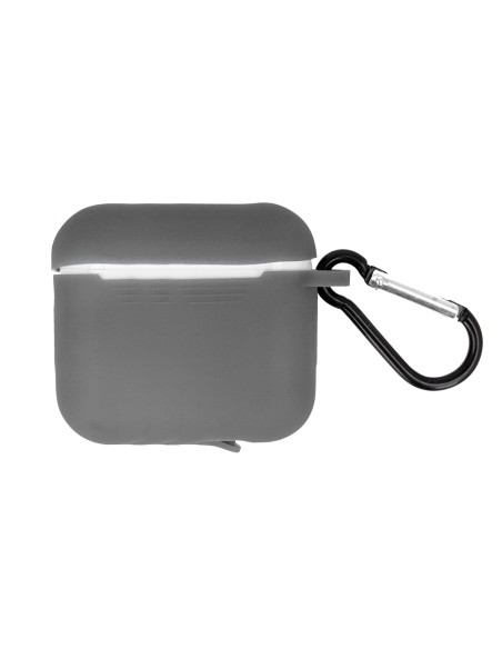 Coque pour AirPods Pro Gris Mousqueton