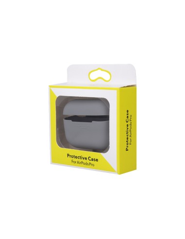 Coque pour AirPods Pro Gris Mousqueton
