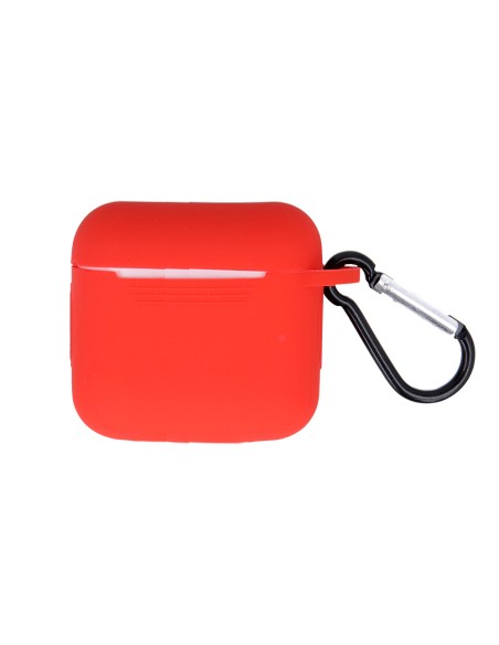 Coque pour AirPods Pro Rouge Mousqueton