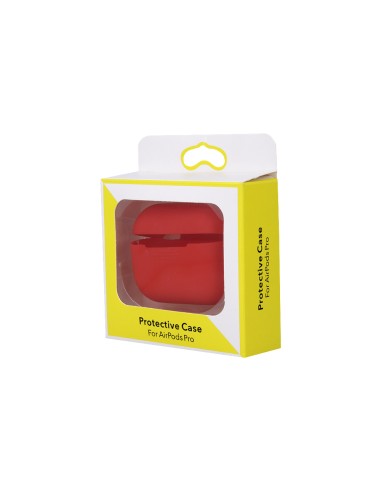 Coque pour AirPods Pro Rouge Mousqueton