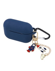 Coque pour AirPods 3 Bleu foncé Pendentif