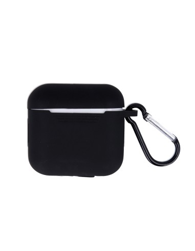 Coque pour AirPods Pro Noir Mousqueton