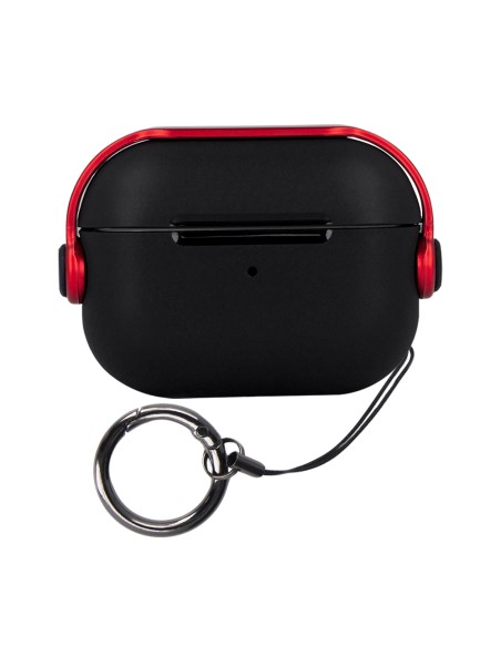 Coque pour AirPods Pro Rouge Casque