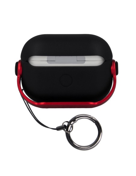 Coque pour AirPods Pro Rouge Casque