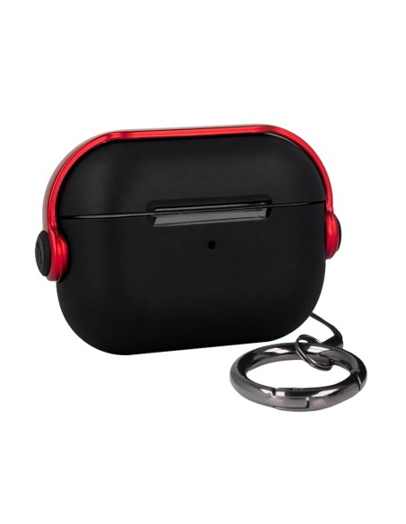 Coque pour AirPods Pro Rouge Casque