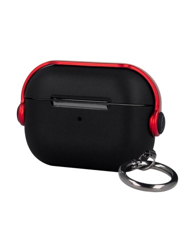 Coque pour AirPods Pro Rouge Casque