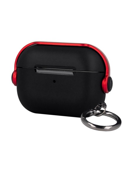 Coque pour AirPods Pro Rouge Casque