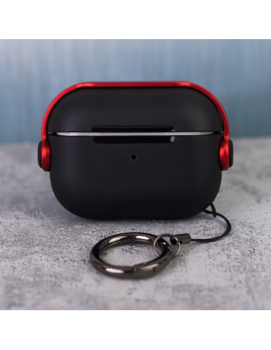Coque pour AirPods Pro Rouge Casque