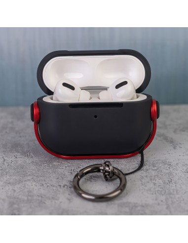 Coque pour AirPods Pro Rouge Casque
