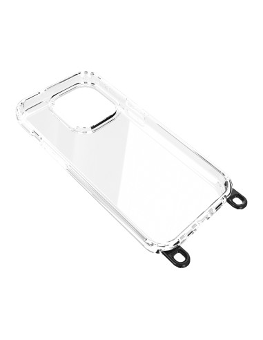 Coque Hook transparente pour iPhone 13 Pro Noir