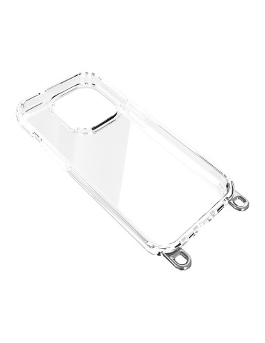 Coque Hook transparente pour Samsung Galaxy S23 Argenté