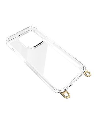 Coque Hook transparente pour Samsung Galaxy S23 Doré