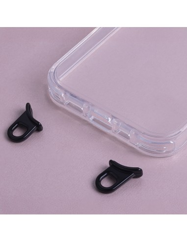 Coque Hook transparente pour Samsung Galaxy A54 5G Noir