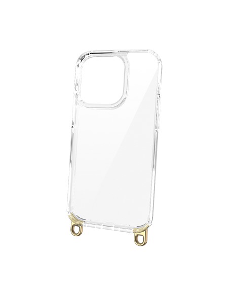 Coque Hook transparente pour Samsung Galaxy A54 5G Doré