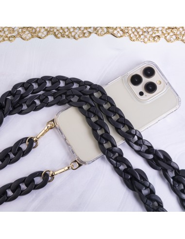 Coque Hook transparente pour Samsung Galaxy A54 5G Doré