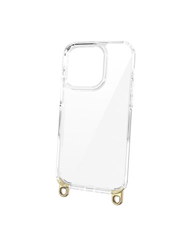 Coque Hook transparente pour Samsung Galaxy A55 5G Doré