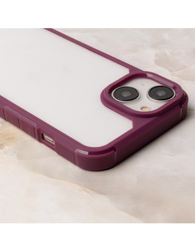 Coque Color Shock pour iPhone 13 Marron