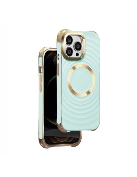 Coque Circle Glam Mag pour iPhone 11 Vert