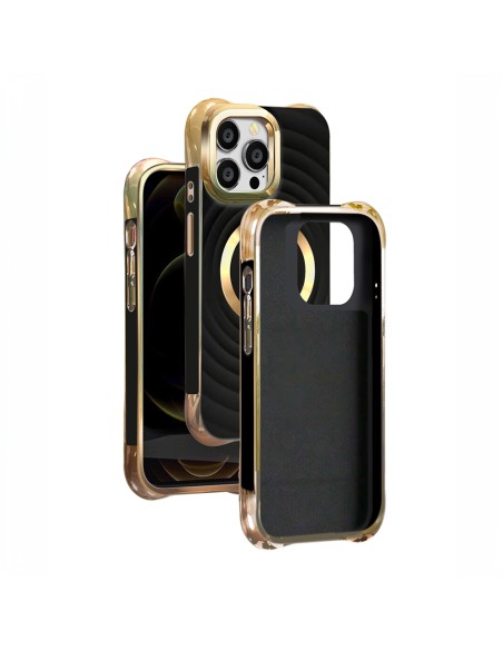 Coque Circle Glam Mag pour iPhone 13 Pro Max Noir