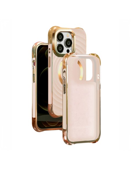 Coque Circle Glam Mag pour iPhone 13 Pro Max Rose