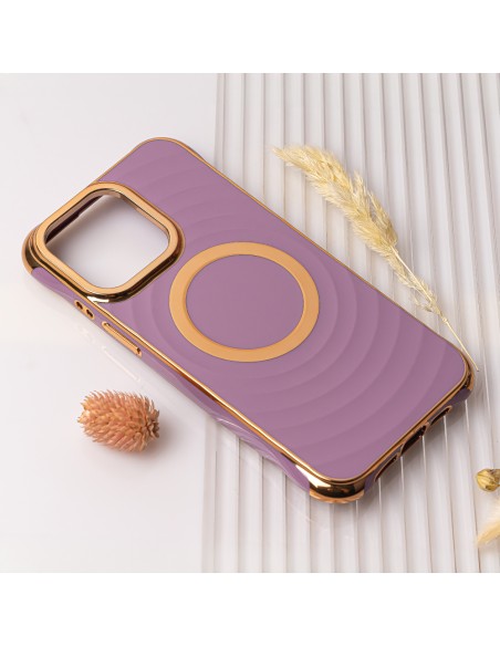 Coque Circle Glam Mag pour iPhone 13 Pro Max Violet