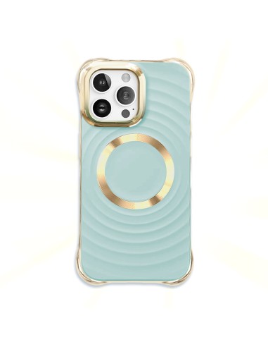 Coque Circle Glam Mag pour iPhone 13 Pro Max Vert