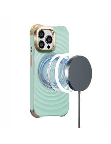 Coque Circle Glam Mag pour iPhone 13 Pro Max Vert