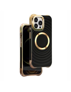 Coque Circle Glam Mag pour iPhone 14 Pro Noir