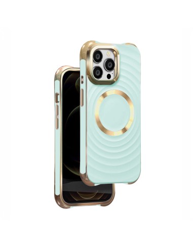 Coque Circle Glam Mag pour iPhone 14 Pro Vert