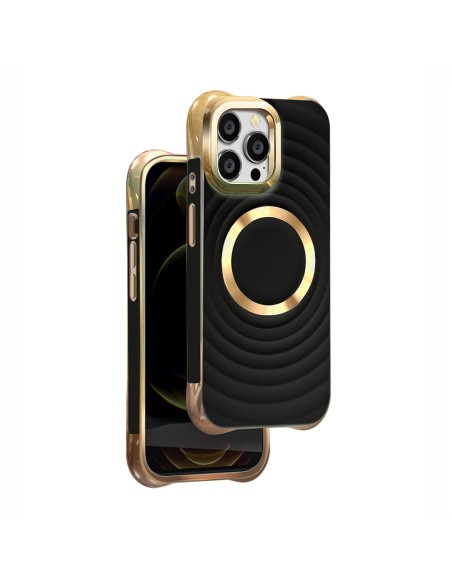 Coque Circle Glam Mag pour Samsung Galaxy S23 Noir