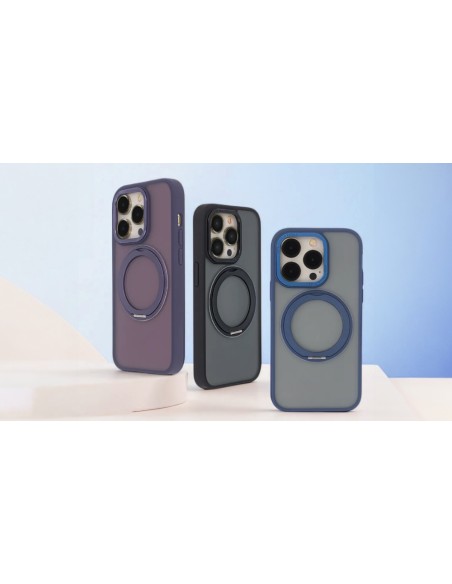 Coque Secure Spinning Mag pour iPhone 14 Noir