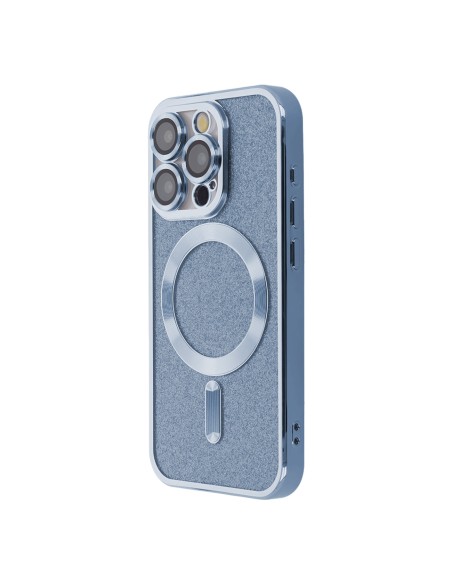 Coque SparkleFlex Mag pour iPhone 15 Pro Max en Bleu